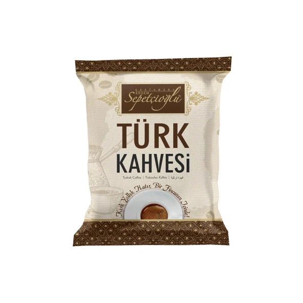 Sepetçioğlu yöresel KASTAMONU SEPETÇİOĞLU Türk Kahvesi 100G ürün görseli 1