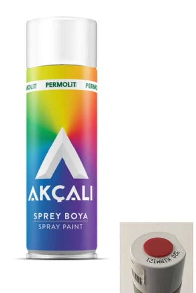 Akçalı Sprey 400 Ml Kırmızı (320) KIRMIZI ürün görseli 1