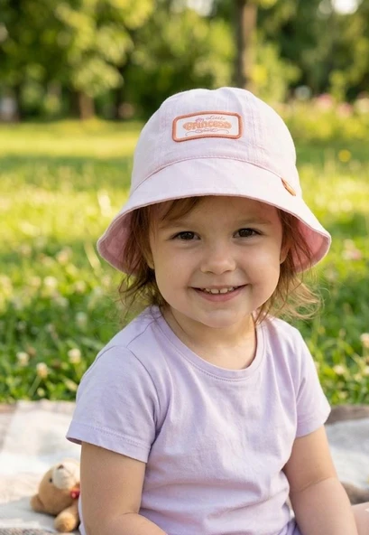 Kitti Kız Çocuk Yazlık Fötr Şapka (1-4 Yaş) 26160-2 ürün görseli 1