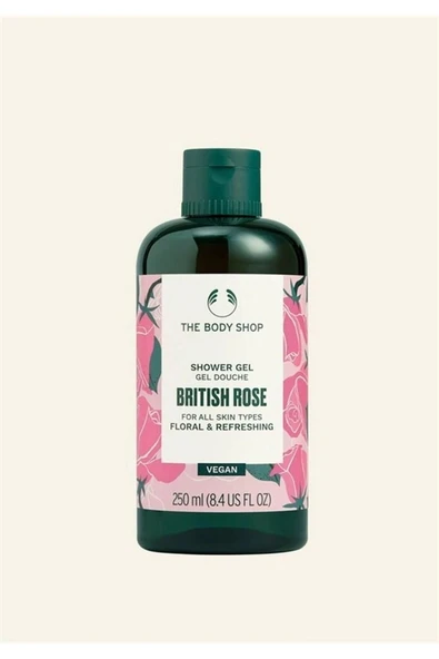 The Body Shop British Rose Duş Jeli 250 Ml Gül ürün görseli 1