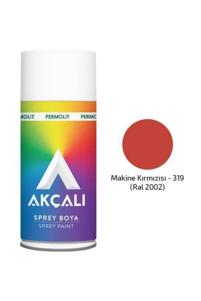 Akçalı 319 Makina Kırmızı Sprey Boya NoColor-73f14e47 ürün görseli 1