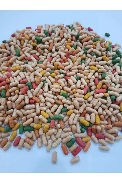 Ahm Gold Fish Pond  Koi Karışk Japon Balık Yemi Açık 100 Gr ürün görseli 1