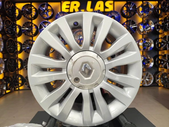 4 Adet RENAULT ORIJINAL 6*15 4*100 ET43 60.1 SILVER JANT REVİZE EDİLMİŞ (Takım) ürün görseli 1