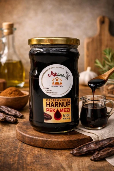 Aşkana Dut Pekmezi, 800 g,Cam Kavanoz,Katkısız, Şeker İlavesiz, Doğal, %100 Dut Geleneksel Üretim ürün görseli 1