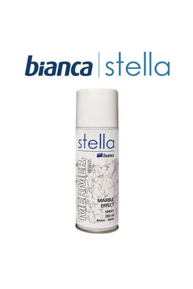 Bianca Stella Mermer Efekt Spreyi 200 ml Beyaz ürün görseli 1