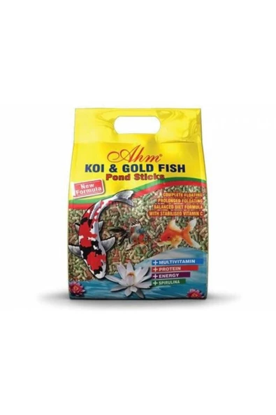 Ahm Gold Fish Mix Pond  Koi Japon Balık Yemi 1 Kg ürün görseli 1