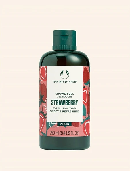 The Body Shop Strawberry Duş Jeli 250 Ml Çilek ürün görseli 1