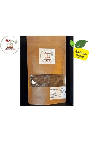 Aşkana Taze Öğütülmüş Toz Karabiber 75g - Doğal Katkısız 1. Kalite Keskin Aromalı Saf Karabiber ürün görseli 1