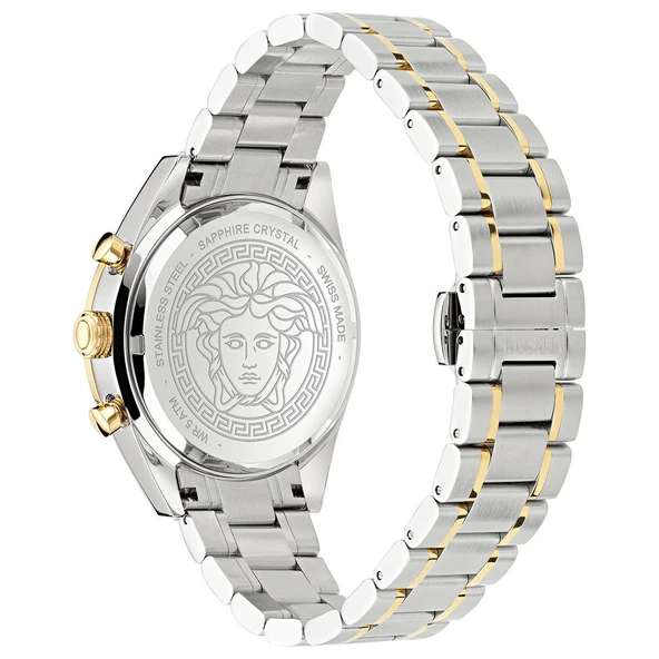 VERSACE V-CODE VRSCVE0CA0324 ERKEK KOL SAATİ 43 mm - Resim 3