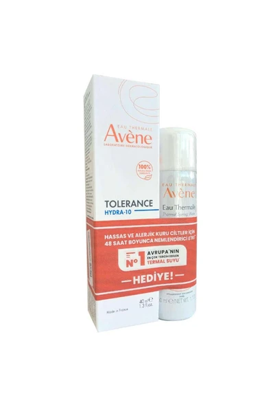 Avène Tolerance Hydra 10 Cream 40 ml + Termal Su 50 ml ürün görseli 1