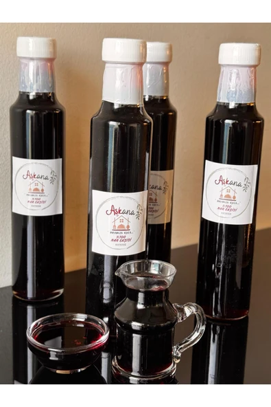 Aşkana %100 Doğal Nar Ekşisi 500ml - Katkısız Geleneksel Saf Nar Özü Şekersiz Hakiki Nar Ekşisi ürün görseli 1
