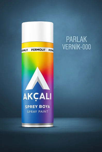 Akçalı Parlak Vernik-000 sprey 400ml-Dayanıklı ve Kolay uygulama parlak vernik-000 ürün görseli 1