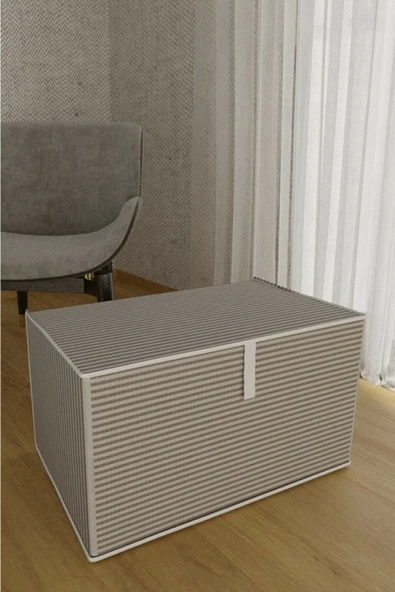 Baza Altı Boy Çok Amaçlı Düzenleyici Kutu Organizer Cırt Cırtlı Hurç 19Cm X 40Cm X 50Cm (1 Adet) ürün görseli 1