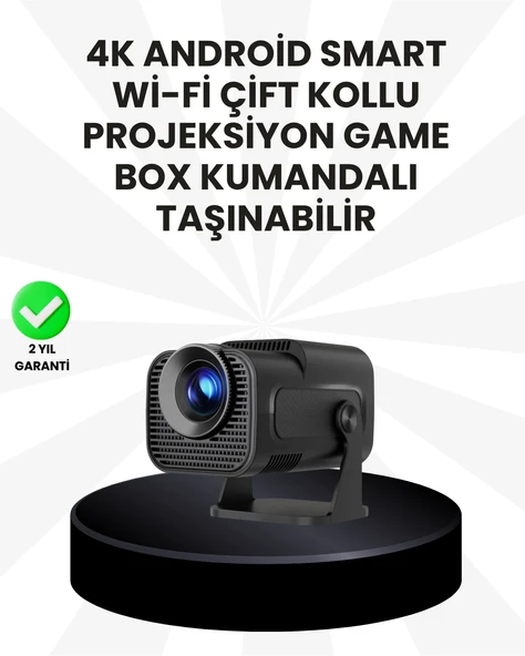 Wifi6 Ve Bluetooth 5.4 Destekli Led Projektör - Hcs350Pro ürün görseli 1