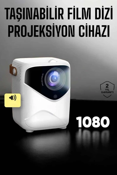 Taşınabilir Android Projeksiyon Wifi Destekli 4K Multimedia Tabanlı Ev Ve Ofis Tipi ürün görseli 1