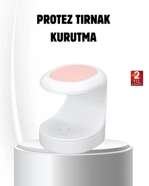 Led Mini Oje Kurutucu Taşınabilir Hızlı Kuruma Cihazı 3 Led Işıklı ürün görseli 1