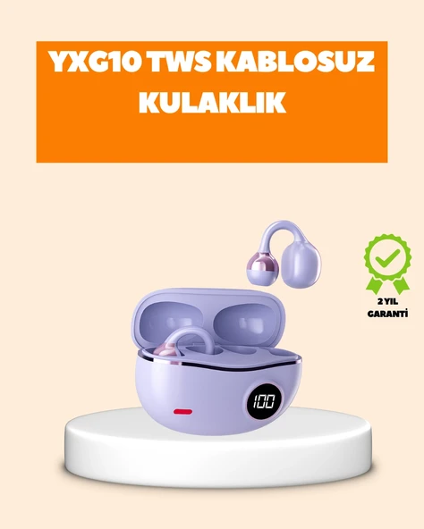 Yxg10 Klipsli Açık Kulaklık – Spor İçin Uygun, Aptx Ses, Ergonomik Yapı ürün görseli 1