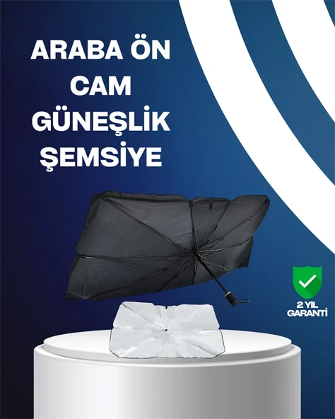 Isı Ve Uv Engelleyici Güneşlik – 360° Bükülebilir Şemsiye Sapı İle Konfor ürün görseli 1