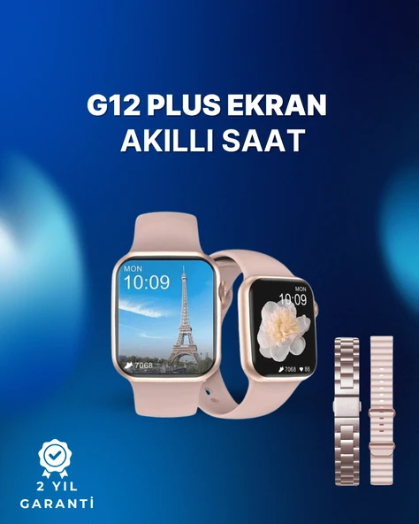Gps Destekli Akıllı Saat – Nabız, Uyku Ve Adım Takibi, Sesli Görüşme, Suya Dayanıklı Tasarım ürün görseli 1