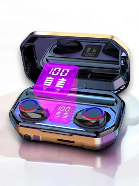 Powerbank Bluetooth Kulaklık M12 - Resim 3