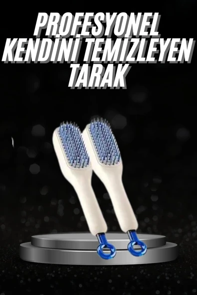 Kendi Kendini Temizleyebilen Hijyenik Saç Fırçası Anti-Statik Teknolojisi ürün görseli 1