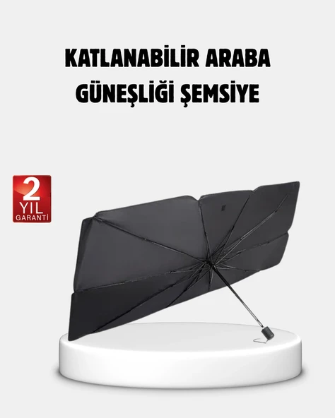 360° Ayarlanabilir Ön Cam Güneşliği – Pratik Kullanım Ve Dayanıklı Yapı ürün görseli 1
