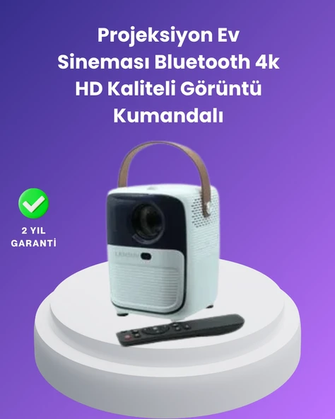 Çoklu Giriş Destekli Projektör – Hdmı, Usb Ve Kulaklık Bağlantı Seçenekleriyle Geniş Uyumluluk ürün görseli 1