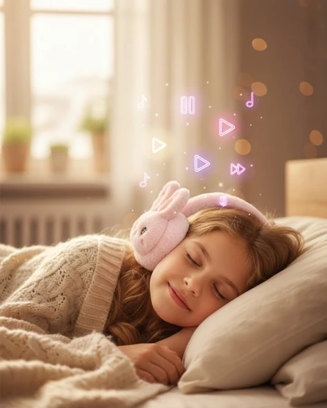 Kablosuz Peluş Bluetooth Kulaklık 40Mm Hoparlör Ve Mikrofonlu ürün görseli 1