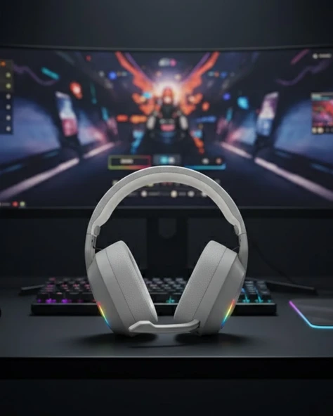 Hafif Ve Ergonomik Kablosuz Kulaklık Ipx5 Ter Dayanıklı ürün görseli 1
