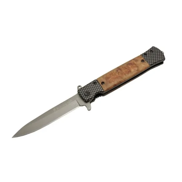 Hc02 Damalı Çakı 22 Cm Manuel, Kemerlikli ürün görseli 1