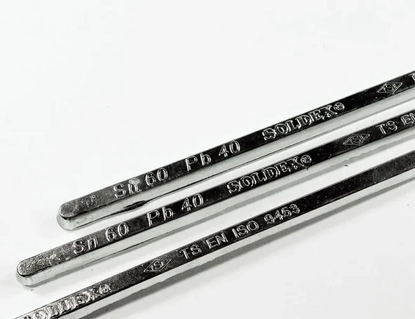 Çubuk Lehim 60-40, 1 Kg, Sn:60 / Pb:40 ürün görseli 1