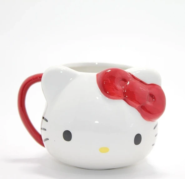 Porselen Hello Kitty Kupa Bardak Alk2553 ürün görseli 1