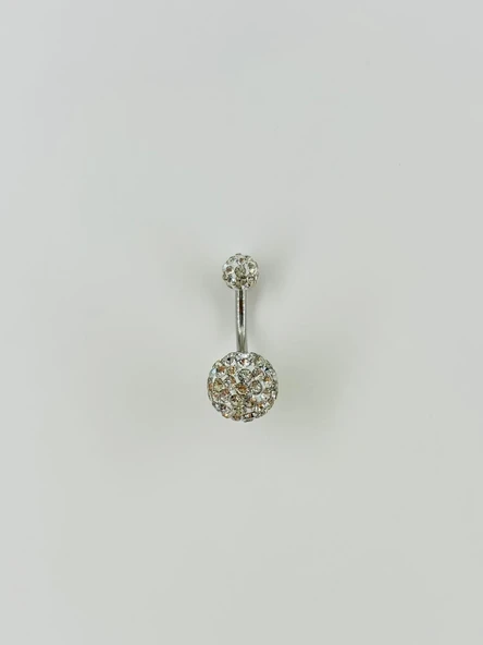 Disko Topu Göbek Piercing - Pg0001 ürün görseli 1