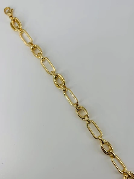 Zirkon Taşlı Pirinç Bileklikler 17+4 Cm - Kbl0383 ürün görseli 1