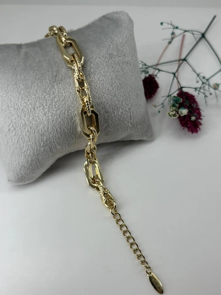 Pirinç Bileklikler 17+3 Cm - Kbl0335 ürün görseli 1
