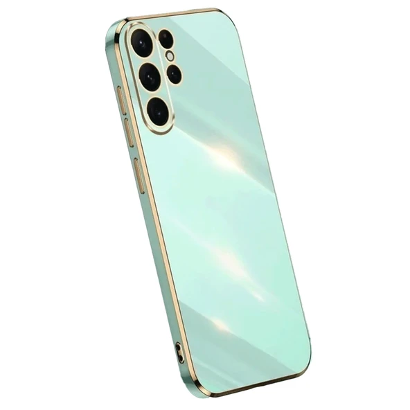 Samsung Galaxy S25 Ultra Kılıf Volet Silikon - Açık Yeşil ürün görseli 1
