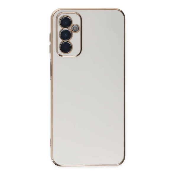 Samsung Galaxy M23 Kılıf Volet Silikon - Beyaz ürün görseli 1