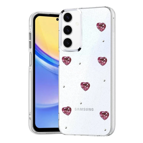 Samsung Galaxy A15 4G Fiyonk Desenli Kapak - Desen 7 ürün görseli 1