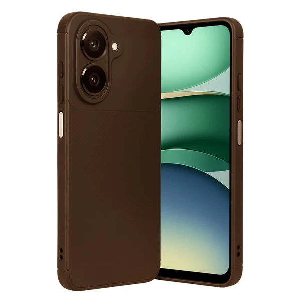 Samsung Galaxy A07 4G Auto Focus Karbon Kapak - Kahverengi ürün görseli 1