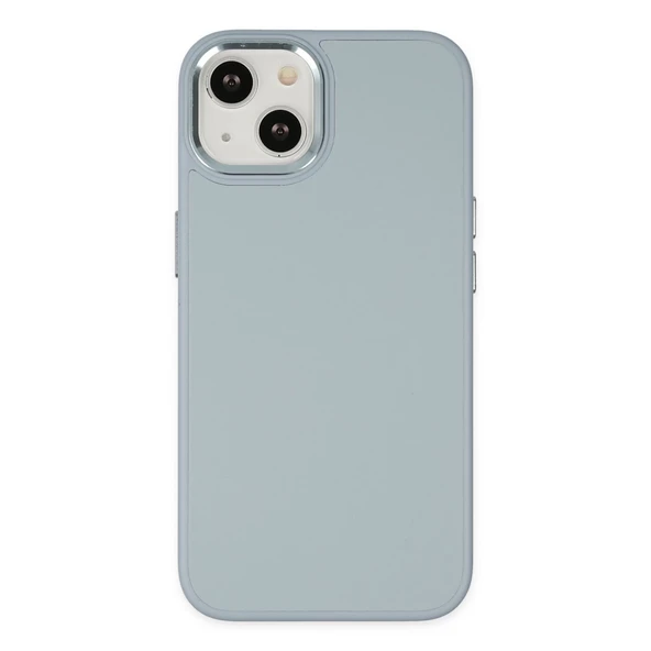 İphone 14 Plus Kılıf Asya Deri Silikon - Sierra Blue ürün görseli 1