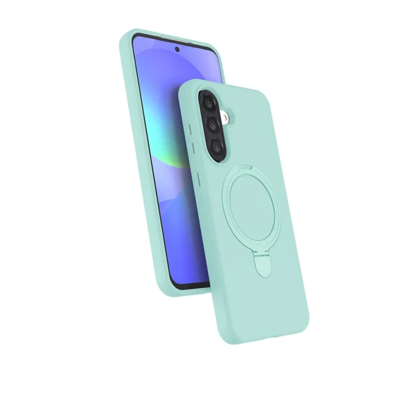 Samsung Galaxy A26 Regal Magsafe Standlı Kapak - Su Yeşili ürün görseli 1