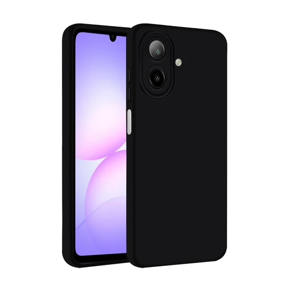 Samsung Galaxy A07 4G First Silikon - Siyah ürün görseli 1