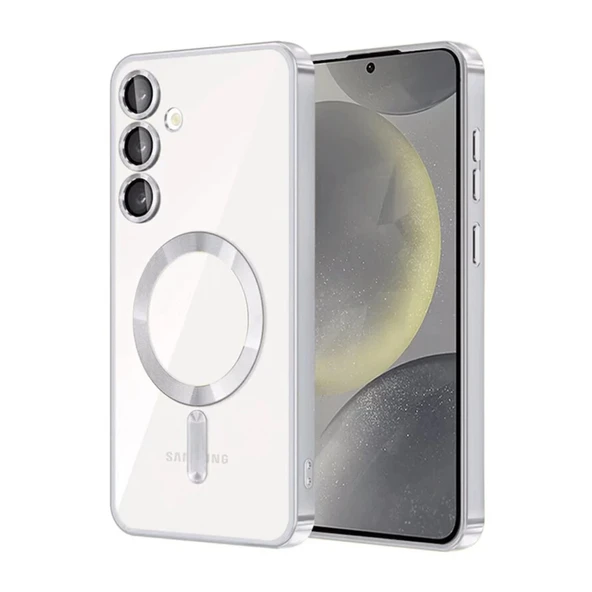 Samsung Galaxy A35 5G Kross Magneticsafe Kapak - Gümüş ürün görseli 1