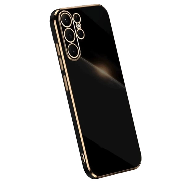 Samsung Galaxy S25 Ultra Kılıf Volet Silikon - Siyah ürün görseli 1