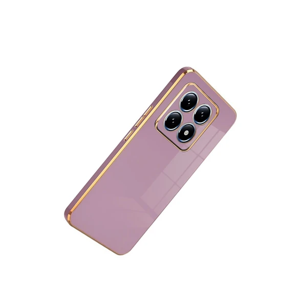 Xiaomi Mi 14T Pro Volet Silikon - Mor - Resim 3