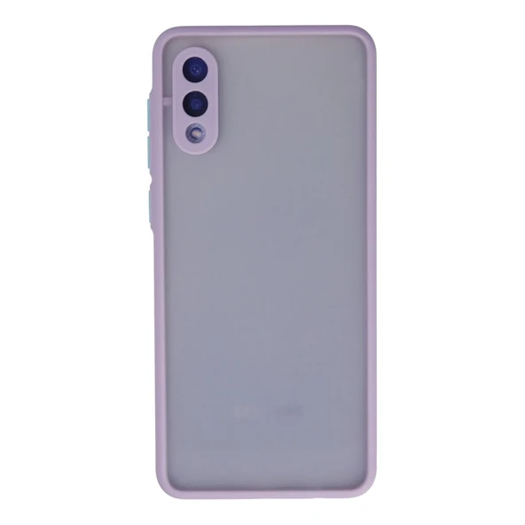 Samsung Galaxy A02 Kılıf Montreal Silikon Kapak - Mor ürün görseli 1