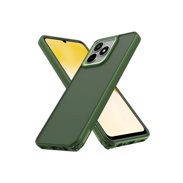 Realme C53 Kılıf Elegant Kapak - Yeşil ürün görseli 1