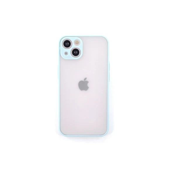 İphone 14 Kılıf Montreal Silikon Kapak - Turkuaz ürün görseli 1