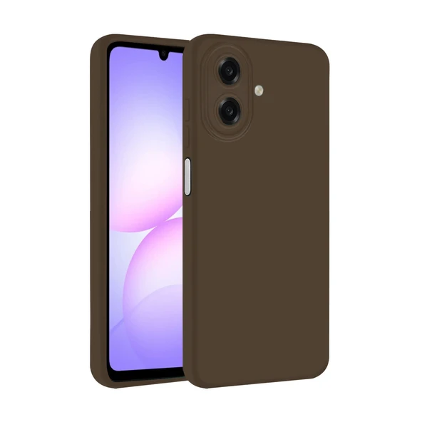 Samsung Galaxy A07 4G First Silikon - Kahverengi ürün görseli 1