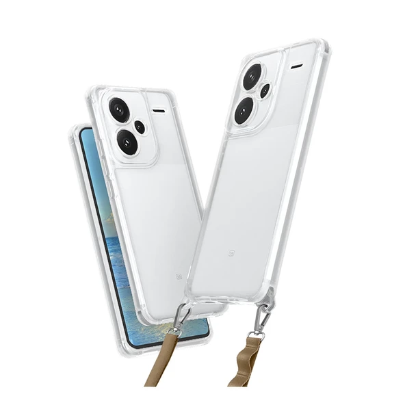 Xiaomi Redmi Note 13 Pro Plus Kılıf Penta Silikon Kılıf - Şeffaf ürün görseli 1